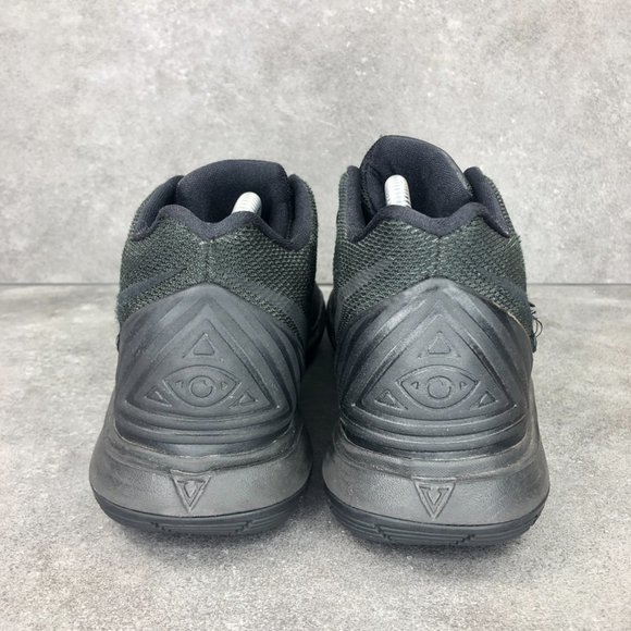 Nike GS Kyrie 5 High Top Sneakers, AQ2456-016, Black Red, Youth 6 - Picture 5 of 9